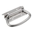 thumbnail image 1 of Unique Bargains Boîte à Outils en Acier Inoxydable 86mmx46mm 201 Poignée de Tirage Argentée, 1 of 4