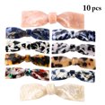thumbnail image 2 of Barrette Française Nœud Papillon Mode 10 Pcs Pinces à Cheveux Barrettes pour Femmes Dame, 2 of 10
