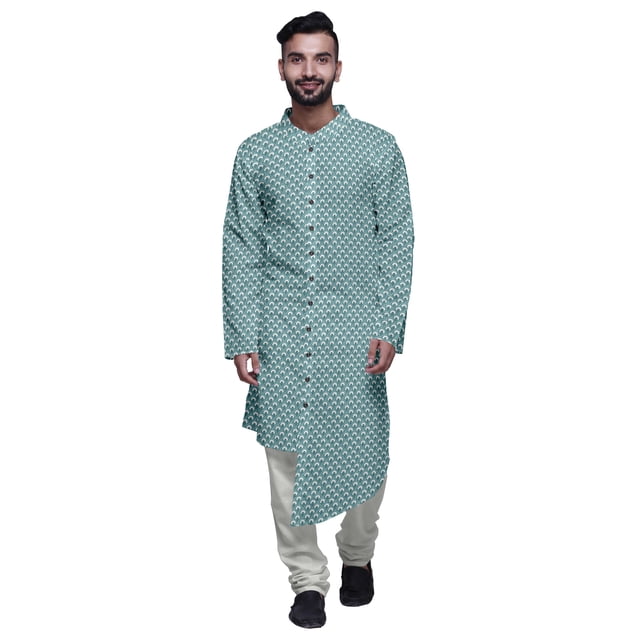Atasi Cotton Printed Kurta Set For Men Designer Casual Kurta Pajama Clothing