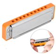 thumbnail image 1 of Rdeghly Blues Harmonica, Instrument de Musique à Bouche Professionnelle 10 Trous, Vent, 1 of 8