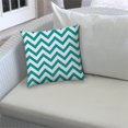 thumbnail image 3 of Joita Buzz Indoor/Outdoor Square Pillow Sewn Closed - Turquoise Polyester Fabric, 3 of 6