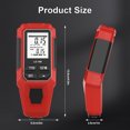 thumbnail image 3 of LC-100 Red Coating Thickness Gauge - 0-2000μm Measurement Range, 1μm Resolution, Auto-Substrate Detection for Fe/NFe Substrates, Ideal for Automotive Paint/Enamel/Chrome/Anodized Coatings, Portable, 3 of 7