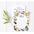 thumbnail image 3 of Inkdotpot 50Advice CardsNew ParentsFor Baby Shower Game Floral & Animals Party SuppliesGender Neutral Advice For New Mom & Dad, 3 of 5