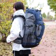 thumbnail image 3 of Sac à Dos de Randonnée Imperméable 60 L Camping Alpinisme Cyclisme Sac à Dos Sac de Sport Extérieur avec Housse de Pluie, 3 of 7