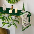 thumbnail image 1 of Fashion Doily Tablecloth Winter Festival Kitchen Dining Room Family Table Decor Christmas Table Runners 36 Inches Long Table Patterns 13X36 Table Spandex Tablecloth Color Street Table Tab, 1 of 5