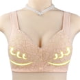 thumbnail image 1 of LSLJS Ladies Traceless Comfortable No Steel Ring Breathable Gathering Front Opening Buckle Bra Woman Underwear, 1 of 8