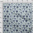 thumbnail image 3 of oneOone Rayon Light Blue Fabric Cowboy Fabric For Sewing Printed Craft Fabric By The Yard 56 Inch Wide, 3 of 5