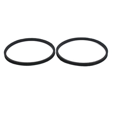 Unique Bargains O-480E Courroie de Transmission Intérieure 480mm 2 Pcs pour Machine à Laver