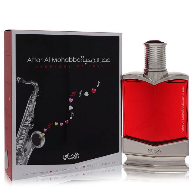 Attar Al Mohabba par Rasasi Vaporisateur Eau de Parfum pour Hommes 2.5 oz
