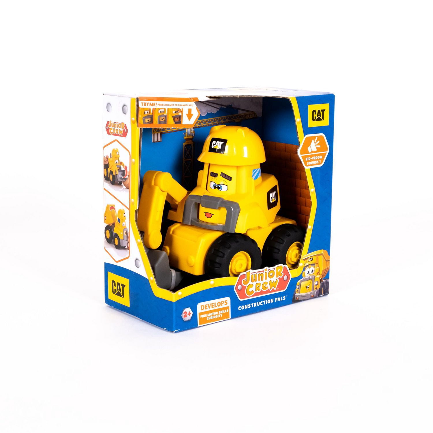 Cat® Les p'tits amis du chantier Construction Pals Junior Crew Excavatrice,Catipillar Excavator