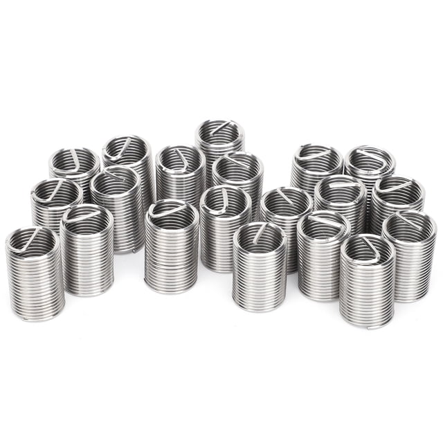 AMONIDA Insert Nut, Corrosion Resistant SUS304 Thread Repair For Molds For Lamps For Mechanical Equipment For Manufacturing Fields For Aviation For Automobiles