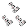 thumbnail image 1 of Transemion 3x Silver Car Pedal Focus For Focus Focus Focus 2 2 For 3Set, 1 of 6