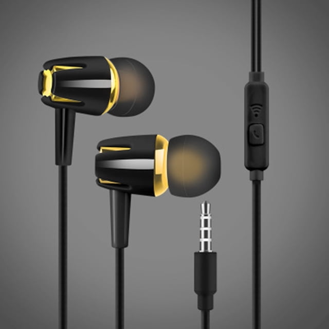 In Ear Earphone Running Sports Headphone Wired earphone;in ear headset;wired Earplug Headset with Microphone for Android for IOS
