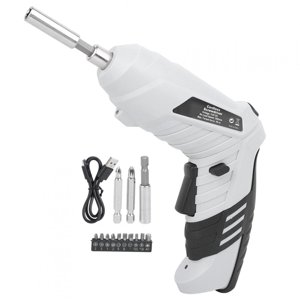 Loewten Cordless Electric Screwdriver Drill Kit Lithium‑Ion Rechargeable Screw LED Home,LED Screwdriver Drill Kit,Cordless Electric Screwdriver Drill Kit