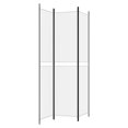 thumbnail image 3 of vidaXL 3-Panel Room Divider White 150x220 cm Fabric, 3 of 5