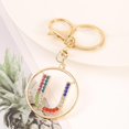 thumbnail image 2 of Letter Keychain,26 Letters A-Z Decorative Letter Keychain,Name Keychain for Women Girls Men Teenager Gift, 2 of 5