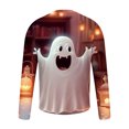 thumbnail image 5 of Pisexur Chandails en Molleton d'Halloween pour Hommes, Chandails en Molleton Graphiques Surdimensionnés, Manches Longues, Pull Décontracté, Col Rond, Grande Taille, S-6TG, 5 of 5