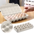 thumbnail image 1 of 18 Grid Kitchen Refrigerator Egg Glass Meal Prep Containers 3 Compartment Tight Vac Kitchen Storage Shelf Glass Storage Containers with Lids for Food Leftover Storage Containers with Lids, 1 of 3