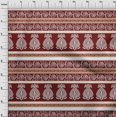 thumbnail image 4 of oneOone Viscose Chiffon Maroon Fabric Asian Block Sewing Craft Projects Fabric Prints By Yard 42 Inch Wide, 4 of 4