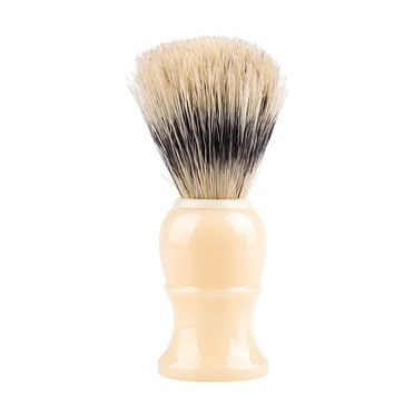 Cosmug Shavers for Men Men's Care Tools, Plastic Handle, Boar Bristles, Foaming Shaving Brush, Foaming Shaving Brush Clearance Sale, 1X Brush