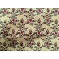 thumbnail image 4 of oneOone Cotton Cambric Fabric Leaves & Floral Block Printed Fabric 1 Yard 56 Inch Wide, 4 of 4