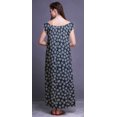 thumbnail image 4 of Bimba Robe de Nuit Imprimée pour Femmes en Rayonne Longue Maxi Robe de Sommeil Robe de Nuit, 4 of 4