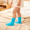 thumbnail image 2 of Tube Socks Kids Children's Comfortable Solid Color Tube Socks Princess Style Baby Socks Tube Socks Girls, 2 of 9