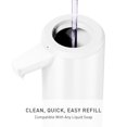thumbnail image 4 of Simplehuman Pompe à Capteur de Liquide Automatique Rechargeable Sans Contact de 9 oz. Distributeur de Savon à Capteur, Acier Blanc, 4 of 7