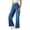 Blue, variant on LUOGENLI Female Casual Pants Pull on Wide Leg Jeans for Women High Waisted Stretchy Baggy Trendy Straight Leg Jeans Denim Pants Women Business Casual Pants 44X32 Blue XL