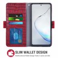 thumbnail image 2 of Étui de Téléphone Mobile pour Samsung Galaxy Note 10 Lite, Étui de Téléphone Mobile en Cuir pour Samsung Galaxy Note 10 Lite, Étui à Rabat, Rouge, 2 of 7