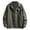 Army Green, variant on Men's Denim Jacket Casual Slim Fit Lightweight Stylish Comfortable Washed Denim Coat for Spring Autumn