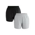 thumbnail image 1 of Athletic Works Shorts de Gym de Performance ButterCore Doux pour Femmes et Femmes Grande Taille, Offerts en Lot de 2, Taille 3X, 1 of 6