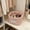 Pink, variant on HBYJLZYG Pink Checkered Cotton Padded Storage Basket, Foldable Breathable Fabric Organizer Bin, Washable Lightweight Desktop Container for Cosmetics Sundries Home Storage