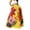 Yellow, variant on Women Bohemian Floral Print Maxi Skirt High Waist Pocket Party Beach Long Skirt Long Dresses for Women Women's Fall Dresses Graduation Dress for Women Summer Work Dresses Dresses for Young Women