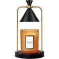 thumbnail image 1 of Candle Warmer Lamp with Timer, Dimmable Candle Lamp Warmer Electric Candle Warmer Compatible with Small and Large Scented Candles, Candle Melter for Bedroom Home Decor Gifts for Mom (Black), 1 of 7