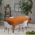 thumbnail image 2 of Vargottam Intérieur/ExtérieurNappe58x120 InchRectangleNappe Imperméable PatioTableCoupes- Printemps/ÉtéTableau Rectangulaire/BBQs/Picnique -Orange3, 2 of 5