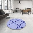 thumbnail image 4 of Ahgly Tapis Rectangulaire Lavable en Machine Intérieur Transitionnel Bleu Pastel, 2 Pieds x 4 Pieds, 4 of 7