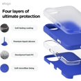 thumbnail image 2 of KOMI Compatible with iPhone 16 Pro Max Case, Premium Liquid Silicone Case, Full Body Protective Cover, Shockproof, Slim Phone Case, Anti-Scratch Soft Microfiber Lining, 6.9 inch Cobalt Blue, 2 of 5