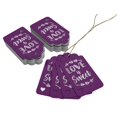 thumbnail image 3 of Inkdotpot 100 Pack Real Silver Foil Paper Tags Love Is Sweet Wedding Favor Hang Tag, 3 of 6