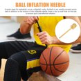 thumbnail image 4 of 100Pcs Football Inflation Needles Balls Inflation Needles Basketball Inflate Pump Needles for Ball, 4 of 8