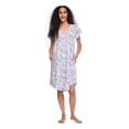 thumbnail image 1 of Iyla Women's Printed Nightgown, 1 of 6