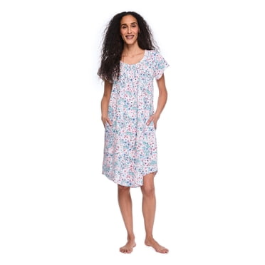 Chemise de nuit imprimée Iyla pour femmes