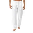 thumbnail image 1 of Mens Summer New Style Simple And Fashionable Pure Cotton And Linen Trousers, 1 of 1