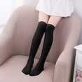 thumbnail image 2 of Jamicy Bas pour Filles Enfants Filles Chaussettes Basiques Cuissardes Extensibles Au‐dessus du Genou Bas Cadeaux de Noël, 2 of 6