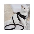 thumbnail image 3 of 1PC Cat Harness Vest Walking Lead Leash For Puppy Dogs Collar Polyester Adjustable Mesh Dog Harness For Small Medium Pet collar & leash set, 3 of 4