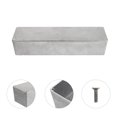thumbnail image 4 of 1pc Aluminum Stomp Box Case Guitar Pedal Enclosure Replacement (Silver), 4 of 7