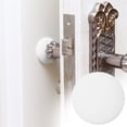 thumbnail image 2 of Clearance! beishanbush Furniture Protection Rubber Home Door Doorknob Back Wall Protector Savior Shockproof Crash Pad One Size White, 2 of 2