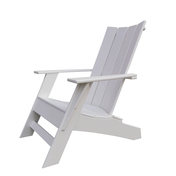 Modern Adirondack Chair, Plastic Muskoka Chair, Maintenance Free.