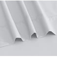 thumbnail image 4 of Ruvanti 100% Cotton Sheets - Crispy Cooling Percale Sheets For Twin Size Bed, Breathable & Durable Twin Sheet Set, 16 Inches Deep Pocket Sheets, Quiet Gray, 3 Pieces, 4 of 5