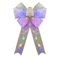 thumbnail image 1 of Vaidha Christmas Luminous Large Bow Double-layer Bow Christmas Tree Decoration Bow, 1 of 1